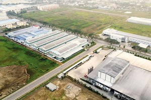 Nhà đầu tư nước ngoài vẫn xem Việt Nam là một lựa chọn ưu tiên trong chiến lược mở rộng thị phần. Trong ảnh: Quỹ đất mới 20,9 ha tại Khu công nghiệp Vĩnh Lộc 2 của BW. Ảnh: T.T