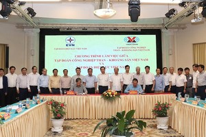 EVN và TKV ký biên bản phối hợp cấp than cho sản xuất điện