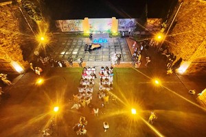 Hà Nội: Tái khởi động Tour đêm ''Giải mã Hoàng thành Thăng Long''