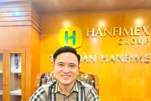 Ông Phùng Văn Sâm, doanh nhân sinh năm 1975, với khát vọng mang nông sản Việt Nam ra "biển lớn".