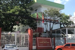 Trường mầm non Ischool Ninh Thuận.