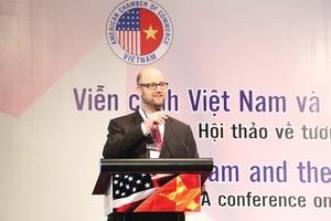 Ông Adam Sitkoff, Giám đốc điều hành Phòng Thương mại Hoa Kỳ (AmCham) tại Hà Nội.