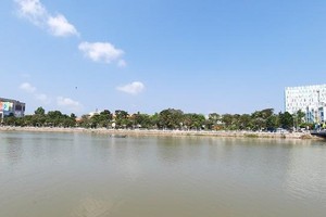 Một góc thành phố Long Xuyên, tỉnh An Giang