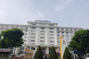 Cơ sở Trường Đại học Đông Á (số 33, đường Xô Viết Nghệ Tĩnh, Đà Nẵng). Ảnh: Nhiệt Băng