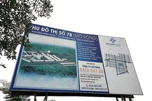 Khu đô thị 7B mở rộng do Công ty cổ phần Bách Đạt An làm chủ đầu tư. Ảnh: Nhiệt Băng