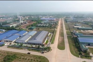 Một khu công nghiệp nằm trong Khu kinh tế Đông Nam Quảng Trị.