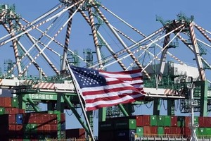 Kinh tế Mỹ suy giảm 1,4% trong quý I/2022. Ảnh: AFP