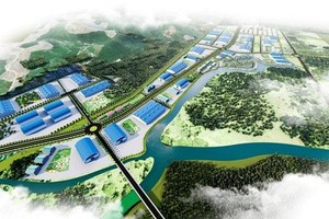 Phối cảnh quy hoạch 1 khu công nghiệp tại huyện Đại Lộc (Ảnh minh họa)