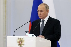 Tổng thống Nga Vladimir Putin. Ảnh: AFP/TTXVN