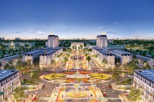 Dự án HP Intermix Bắc Giang có vị trí đắc địa tại trung tâm phố đi bộ TP. Bắc Giang.