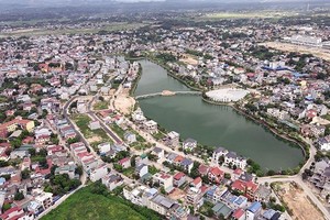 Thái Nguyên được đánh giá là một trong những địa phương làm tốt nhất quy hoạch tỉnh. Ảnh: Nguyễn Giang Nam