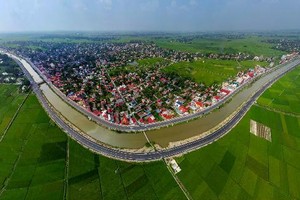 Huyện Vĩnh Bảo, TP.Hải Phòng phấn đấu hết năm 2022 đạt chuẩn huyện NTM. Ảnh - Hồng Phong