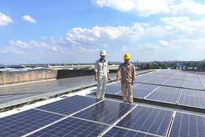 Dừng thi công điện mặt trời áp mái trong khu công nghiệp tại Bắc Ninh