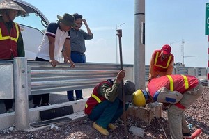 Cáp ngầm hệ thống chiếu sáng cao tốc Vân Đồn - Móng Cái bị cắt trộm