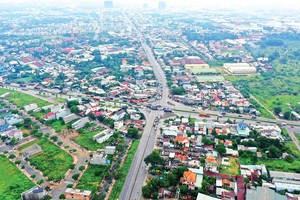 Vành đai 3 Đoạn Mỹ Phước - Tân Vạn đã hoàn thiện. Ảnh: Lê Toàn