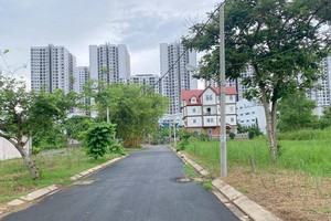 Một góc Dự án Khu dân cư Tân An Huy.