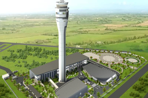 Phối cảnh Đài kiểm soát không lưu Long Thành - Ảnh VATM