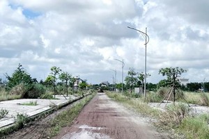 Dự án Khu dân cư Mỹ Trà – Mỹ Khê. Ảnh: T.C