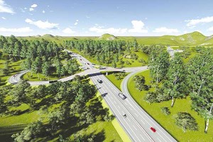 Phối cảnh cao tốc Gia Nghĩa (Đắk Nông) - Chơn Thành (Bình Phước)