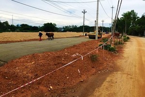 Một dự án ở Quảng Ngãi bị sai phạm. Ảnh minh họa