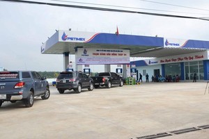 Công ty CP Thương mại Dầu khí Đồng Tháp (Petimex) là doanh nghiệp đầu mối xăng dầu của tỉnh Đồng Tháp. Ảnh_ Petimex