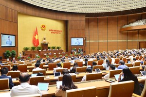 Phiên làm việc chiều 22/10 của kỳ họp thứ 4, Quốc hội XV.