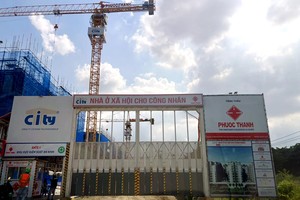 Nguồn cung nhà ở xã hội tại những đô thị lớn như TP.HCM rất ít ỏi. Ảnh: Việt Dũng