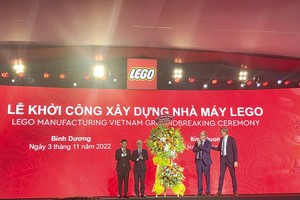 Tập đoàn LEGO khởi công xây dựng nhà máy trị giá hơn 1 tỷ USD tại Bình Dương.