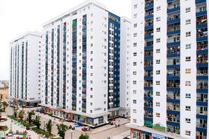 Một góc dự án Khu đô thị Thanh Hà – Cienco 5. (Ảnh: Hồng Minh)