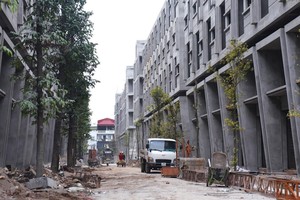 Thời gian tới, cơ quan quản lý sẽ xem xét dự án bất động sản đủ điều kiện để hỗ trợ giải ngân. Ảnh: Dũng Minh 