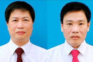 Ông Phạm Đức Cường (trái) và ông Phạm Hồng Ánh bị kỷ luật khai trừ khỏi Đảng.