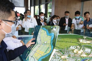 Dự án đầy đủ tiện ích, thuận tiện cho việc di chuyển vào trung tâm thành phố thu hút sự quan tâm từ thị trường. Ảnh: Lê Toàn