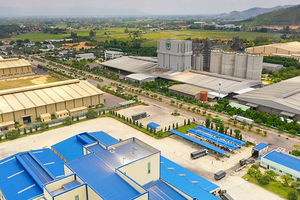 Một góc Khu công nghiệp Nhơn Hoà