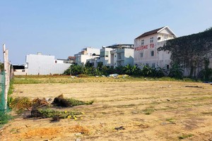 Đà Nẵng dành một số quỹ đất tại Khu dân cư số 4 - Nguyễn Tri Phương để thu hút dự án đầu tư xã hội hóa. Ảnh: Phước Tín