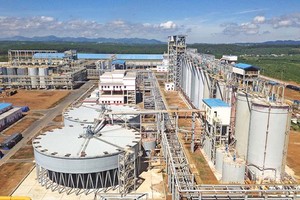 Tổ hợp Bô-xít Tân Rai tại Lâm Đồng. Ảnh: Phạm Dung