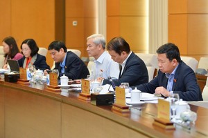 Một phiên họp của Uỷ ban Thường vụ Quốc hội.