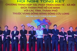 Đồng bằng sông Cửu Long và TP.HCM tăng cường liên kết hợp tác thực chất và bền vững