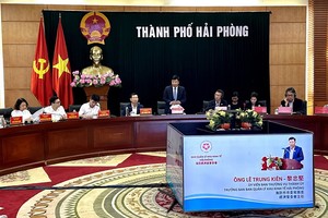 Ông Lê Trung Kiên, Trưởng ban Heza giới thiệu về những lợi thế tại TP.Hải Phòng. Ảnh: Quỳnh Nga 