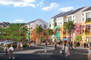 Shophouse Flamingo Tân Trào: Sức hút khó cưỡng từ những gian hàng đậm nét văn hoá Việt