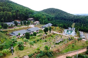 Không chỉ nhà đầu tư cá nhân, mô hình farmstay còn hấp dẫn nhiều tổ chức kinh tế. Ảnh: Dũng Minh