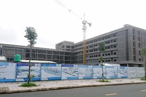 Công trình xây dựng Bệnh viện Ung bướu TP. Cần Thơ quy mô 500 giường