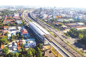 TP.HCM đang được đề xuất áp dụng thí điểm mô hình phát triển đô thị theo định hướng phát triển giao thông (TOD). Ảnh: ST