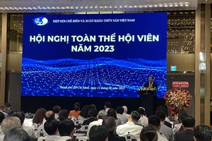 Hội nghị Toàn thể hội viên Hiệp hội Chế biến và Xuất khẩu thủy sản Việt Nam 2023.