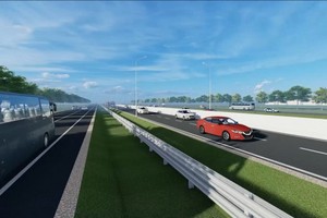 Phối cảnh Dự án đường vành đai 4 - vùng Thủ đô.