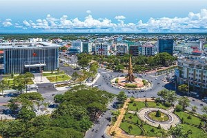 TP. Cà Mau, đô thị trung tâm cực Nam của đất nước đang đổi mới từng ngày.