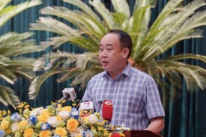 Ông Nguyễn Sỹ Hiệp, Phó Chủ nhiệm Văn phòng Chính phủ đã công bố quyết định 850/QĐ-TTg của Thủ tướng về việc thành lập Ban Chỉ đạo triển khai thực hiện Nghị quyết số 98. Ảnh: Thuận Văn