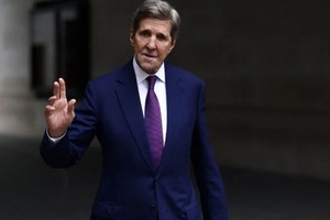 Ông John Kerry, đặc phái viên của Tổng thống Mỹ về biến đổi khí hậu. Ảnh: AFP