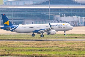 Một tàu bay của Vietravel Airlines.