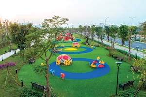 Thị trường địa ốc đã qua giai đoạn suy thoái. Ảnh: Dũng Minh