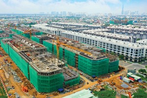 Nhiều dự án triển khai trở lại sau khi được gỡ vướng pháp lý. Ảnh: Lê Toàn